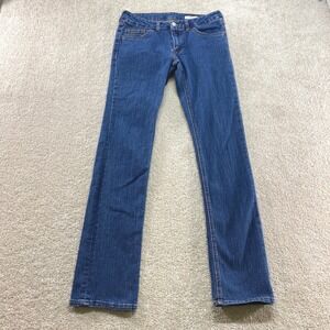 &SQIN Slim Leg Jeans Women 14Y/14+ Blue Narrow Waist‎ Stretch Denim